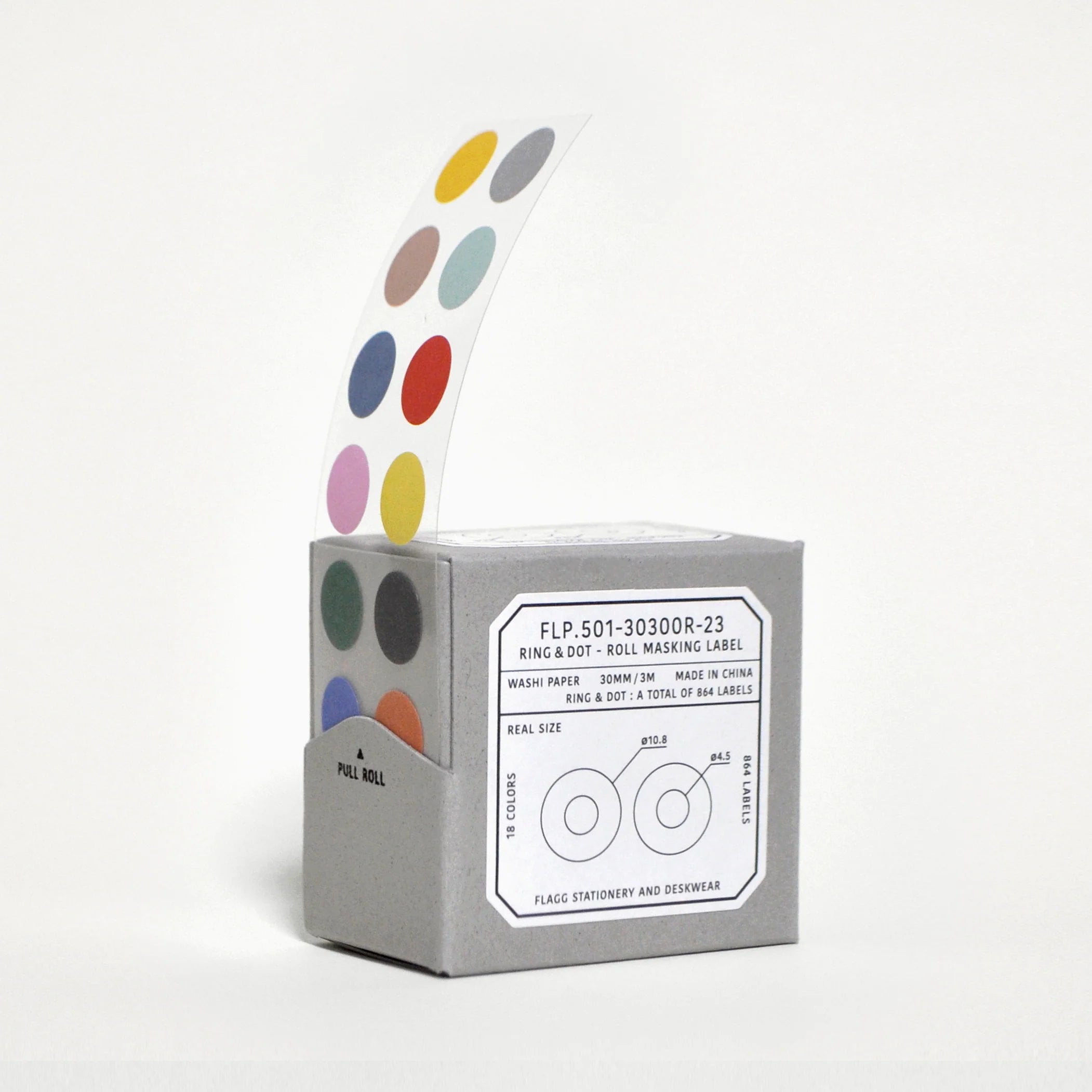 FLAGG Roll Masking Label Ring Dot