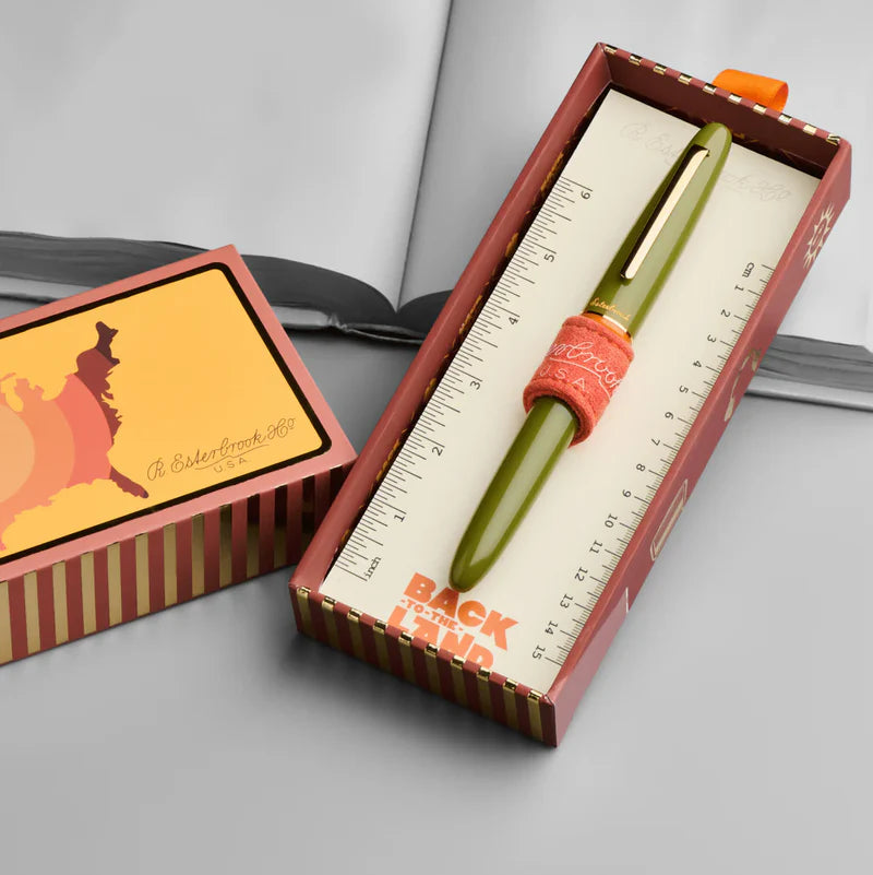 ESTERBROOK Estie Quirky Leaf Flex Fountain Pen Fine