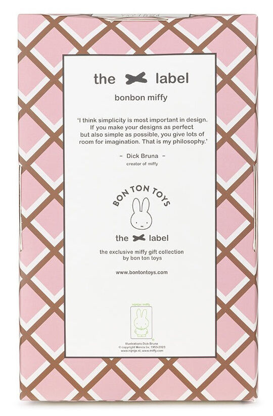 MIFFY Bonbon 23cm in Giftbox Pink