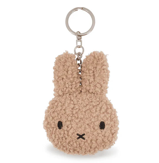 MIFFY ECO Flat Keychain 10cm Tiny Teddy Beige