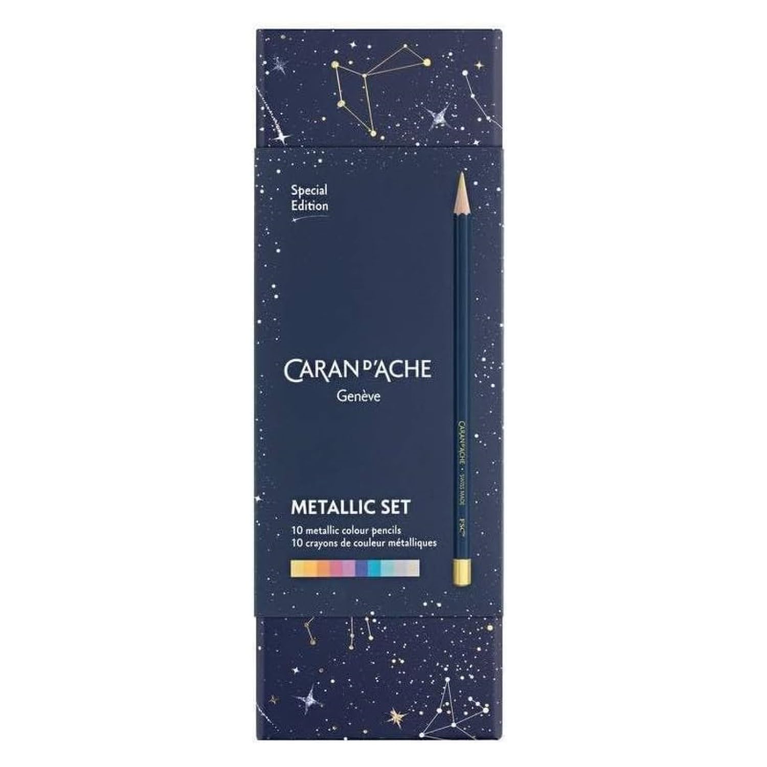CARAN D'ACHE Cosmic Blue SE 2024 Metallic Set