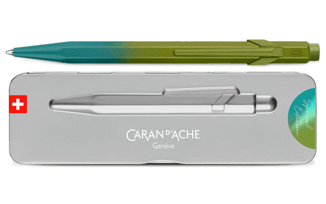 CARAN D'ACHE 849 Ball Pen x Claim Your Style Arctic Green