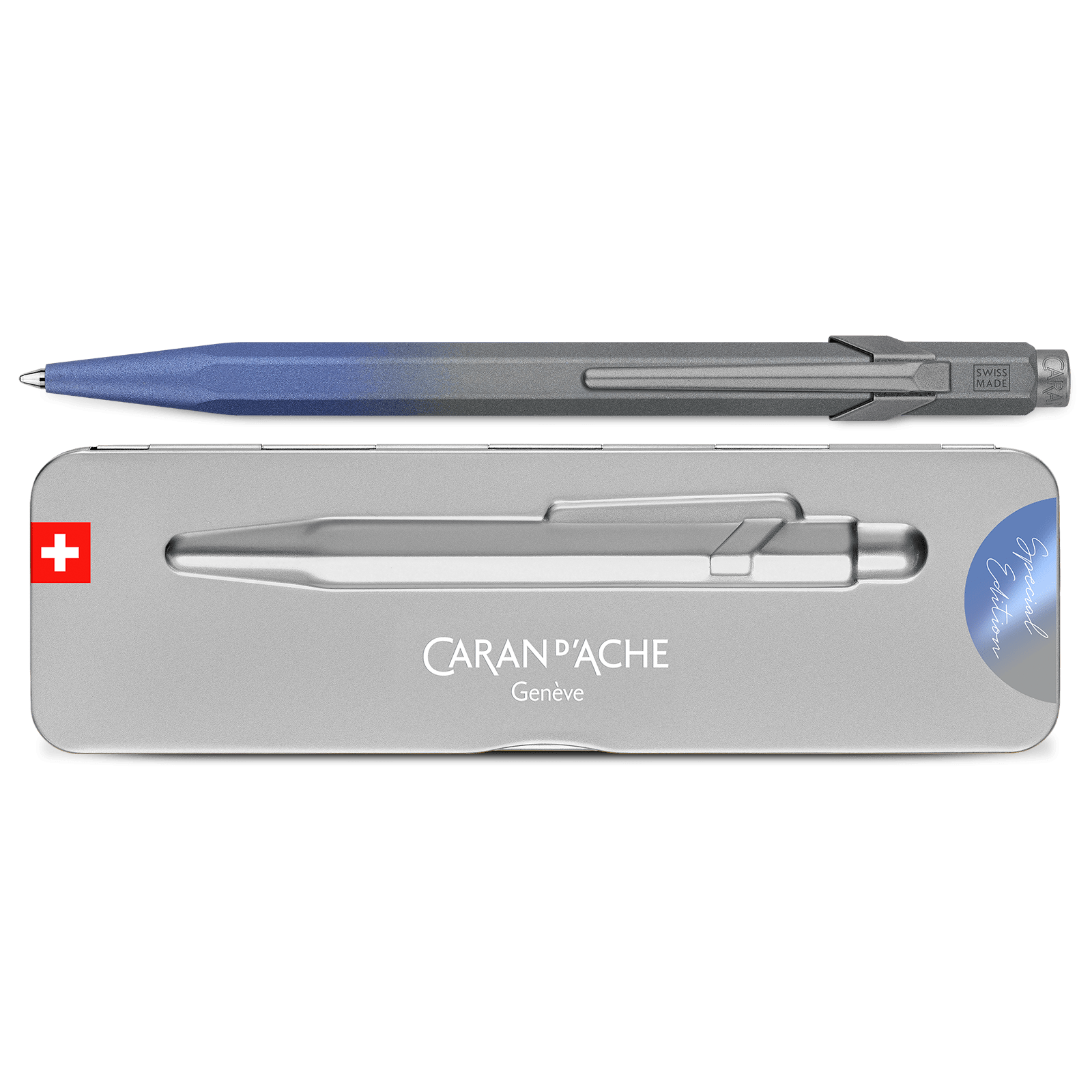 CARAN D'ACHE 849 Ball Pen x Claim Your Style Stormy Blue