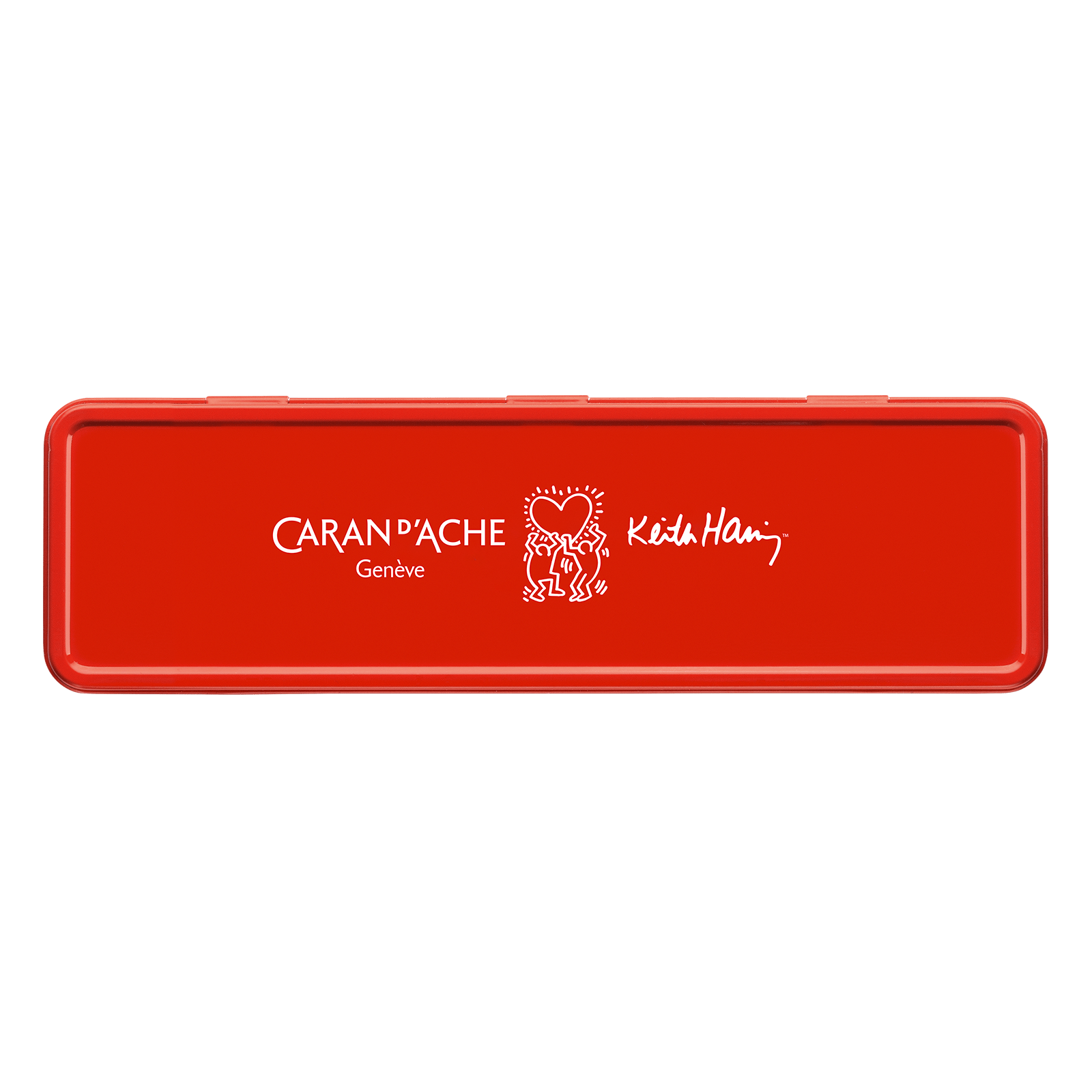 CARAN D'ACHE x Keith Haring Colour Set w/ 10 Water Soluble Colours & 1 Black Fibralo Brush