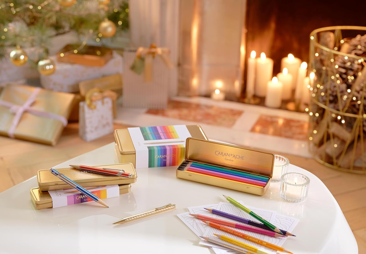 CARAN D'ACHE 849 Ball Pen x Colour Treasure Cold Rainbow