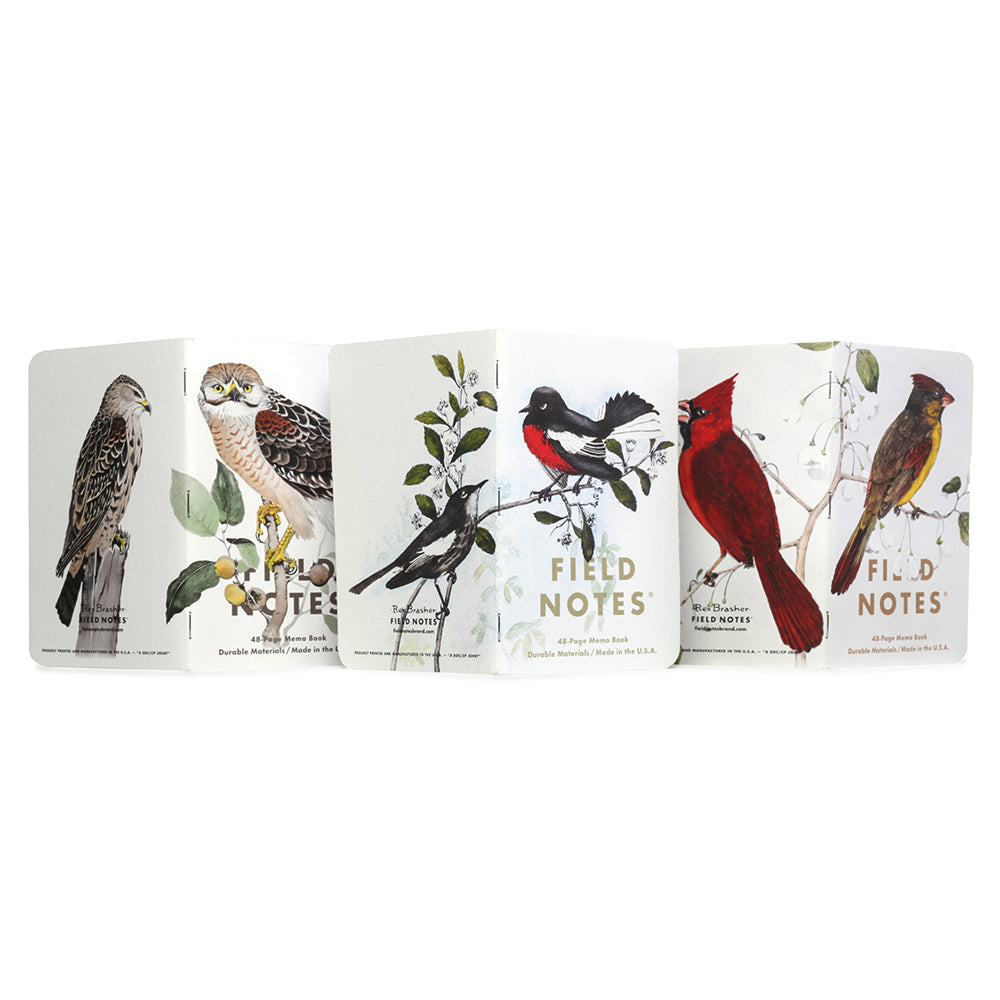 FIELD NOTES QE Birds And Trees of North America 3-Pack Pack C