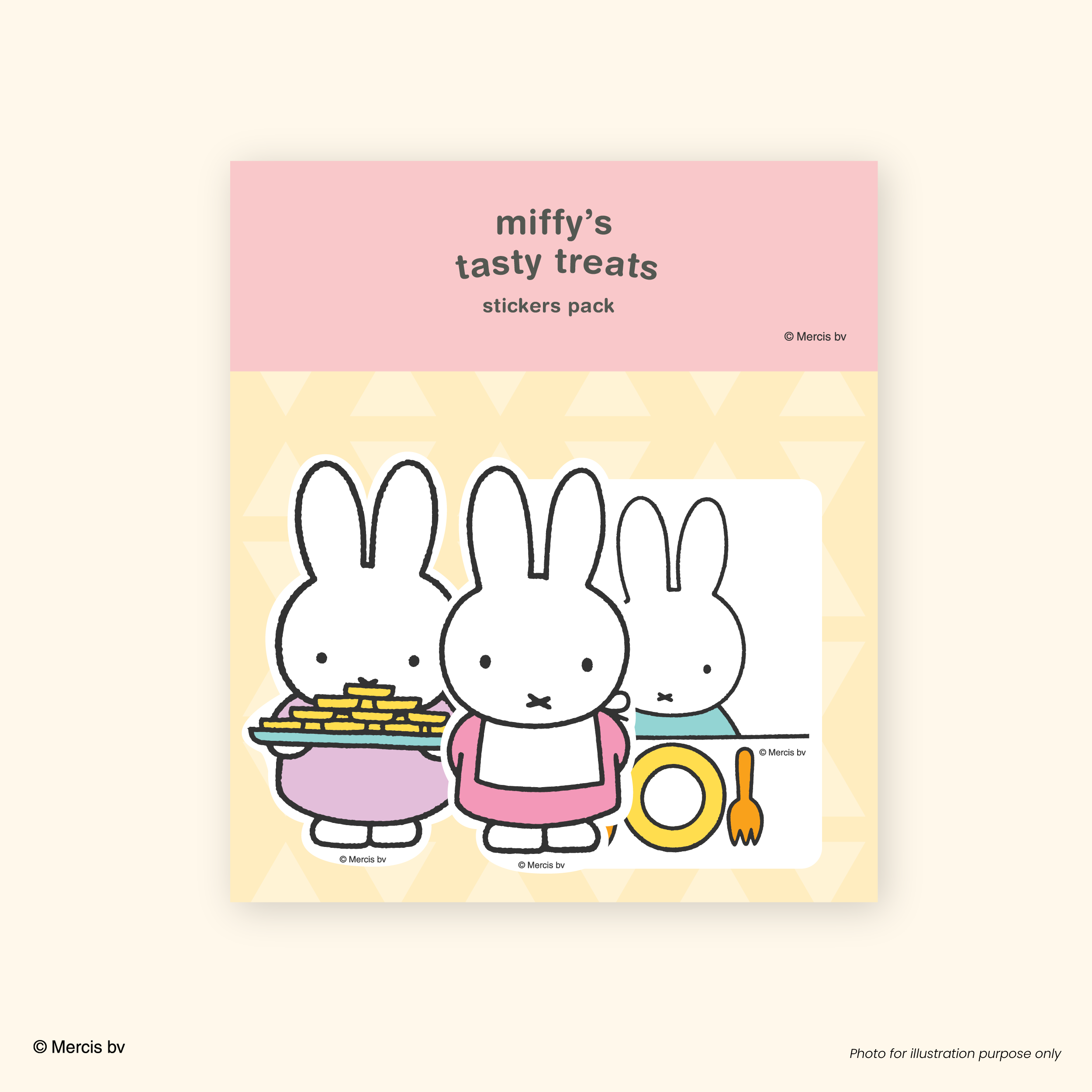 MIFFY x 70th Stickers Pack Tasty Treats