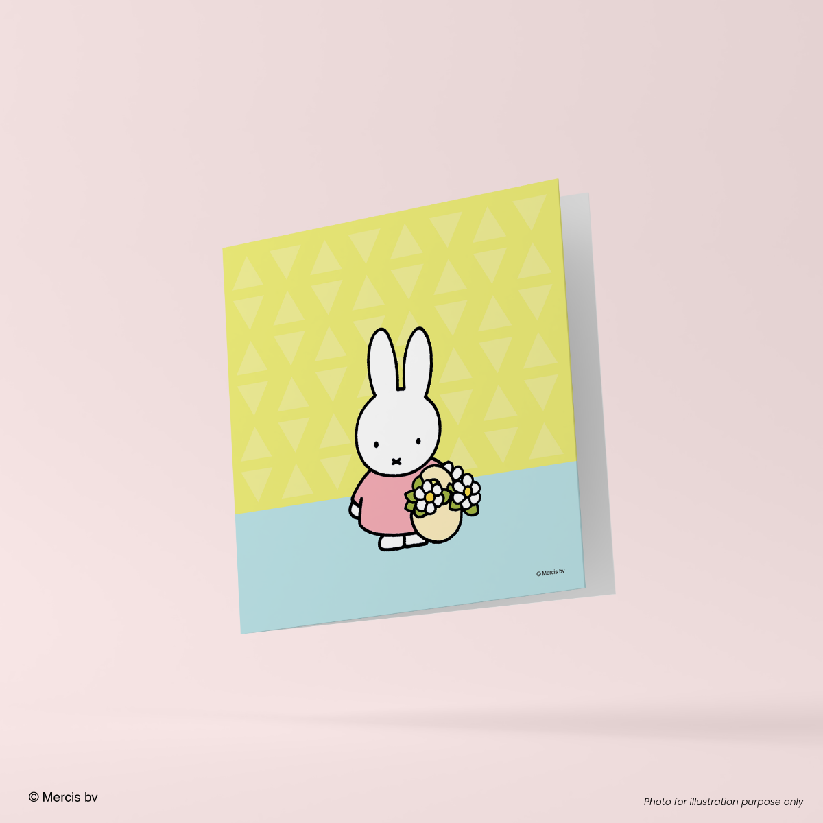 MIFFY x 70th Greeting Card 11cm x 11cm Garden Adventure