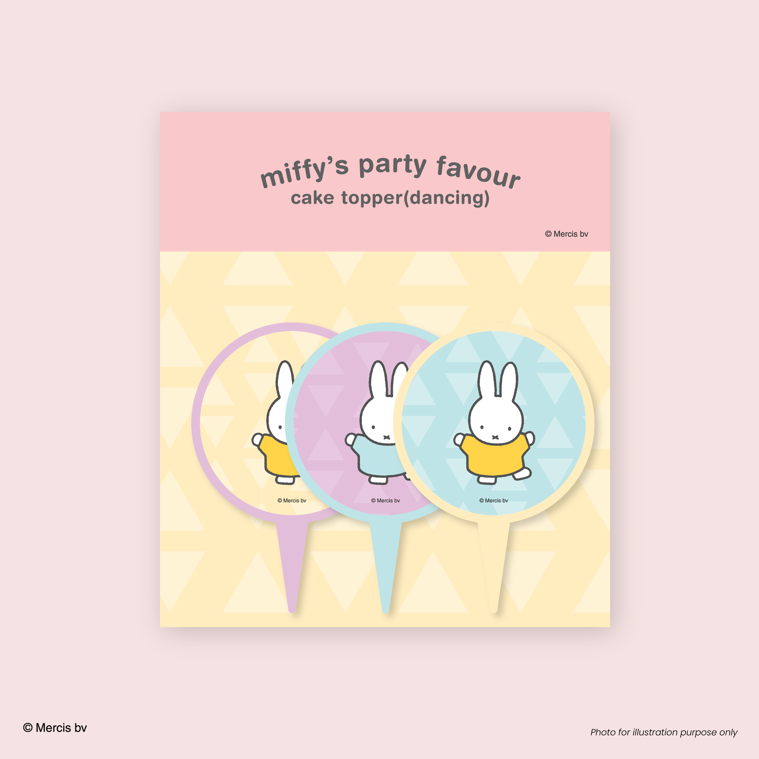 MIFFY x 70th Cake Topper Dancing