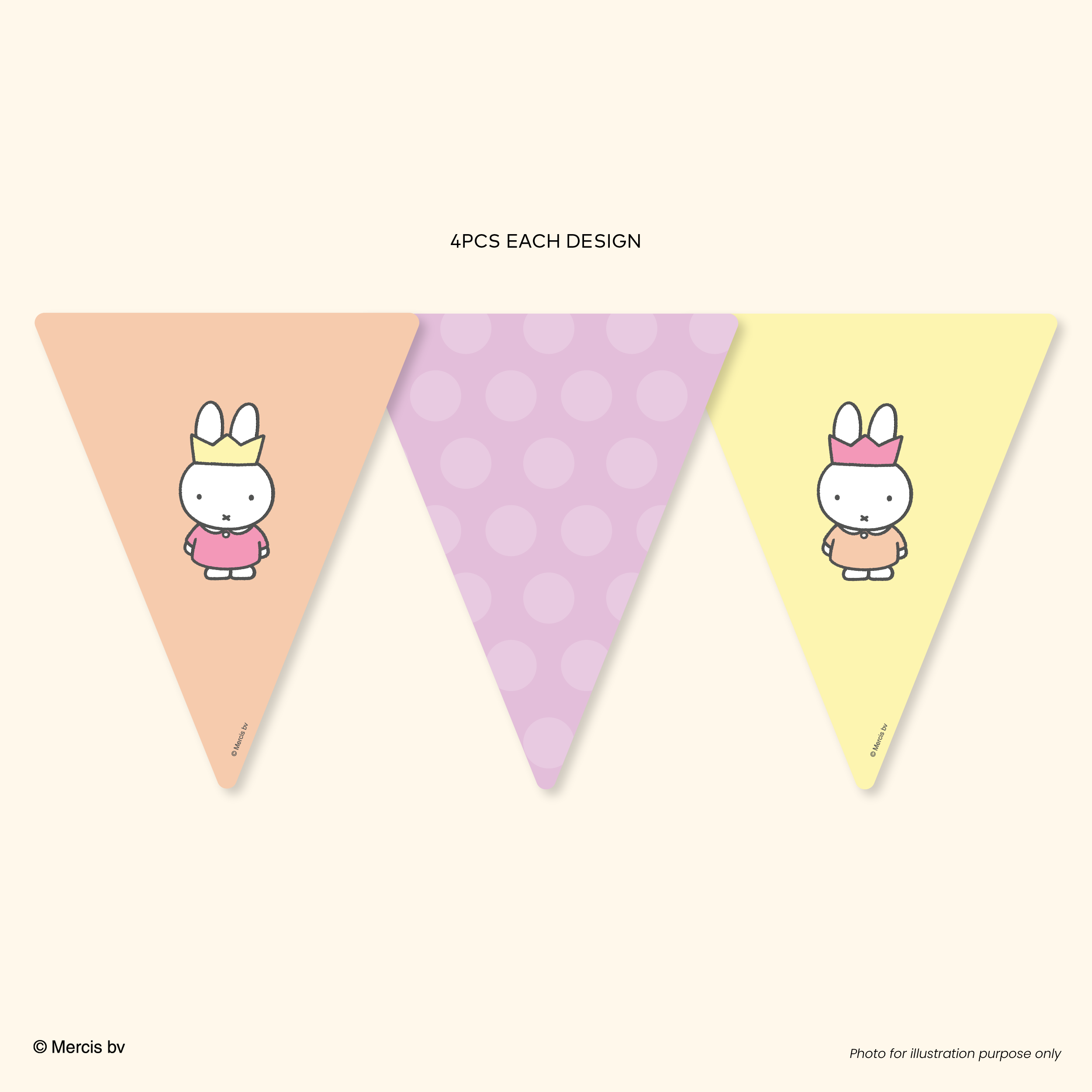 MIFFY x 70th Party Garland Crown