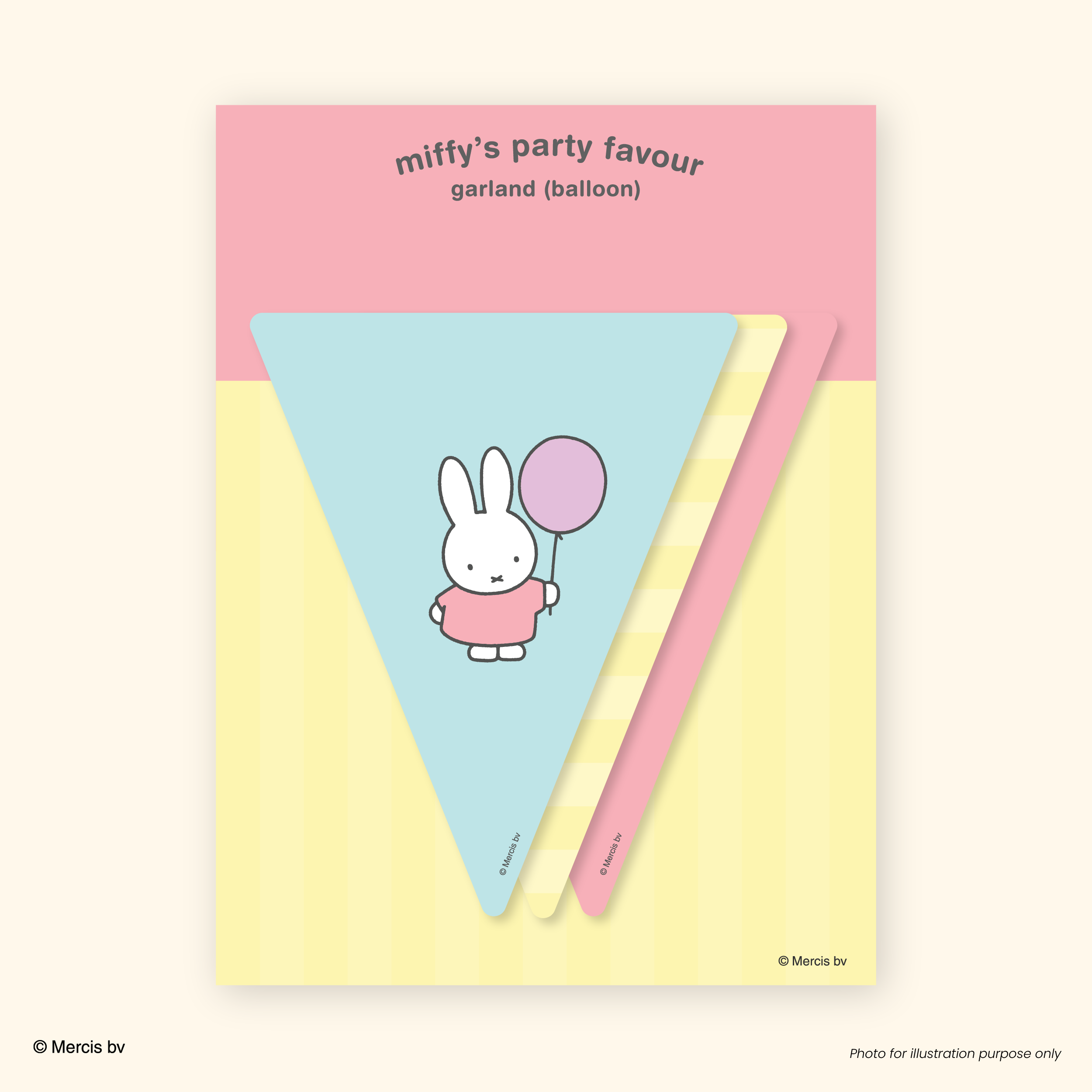 MIFFY x 70th Party Garland Balloon