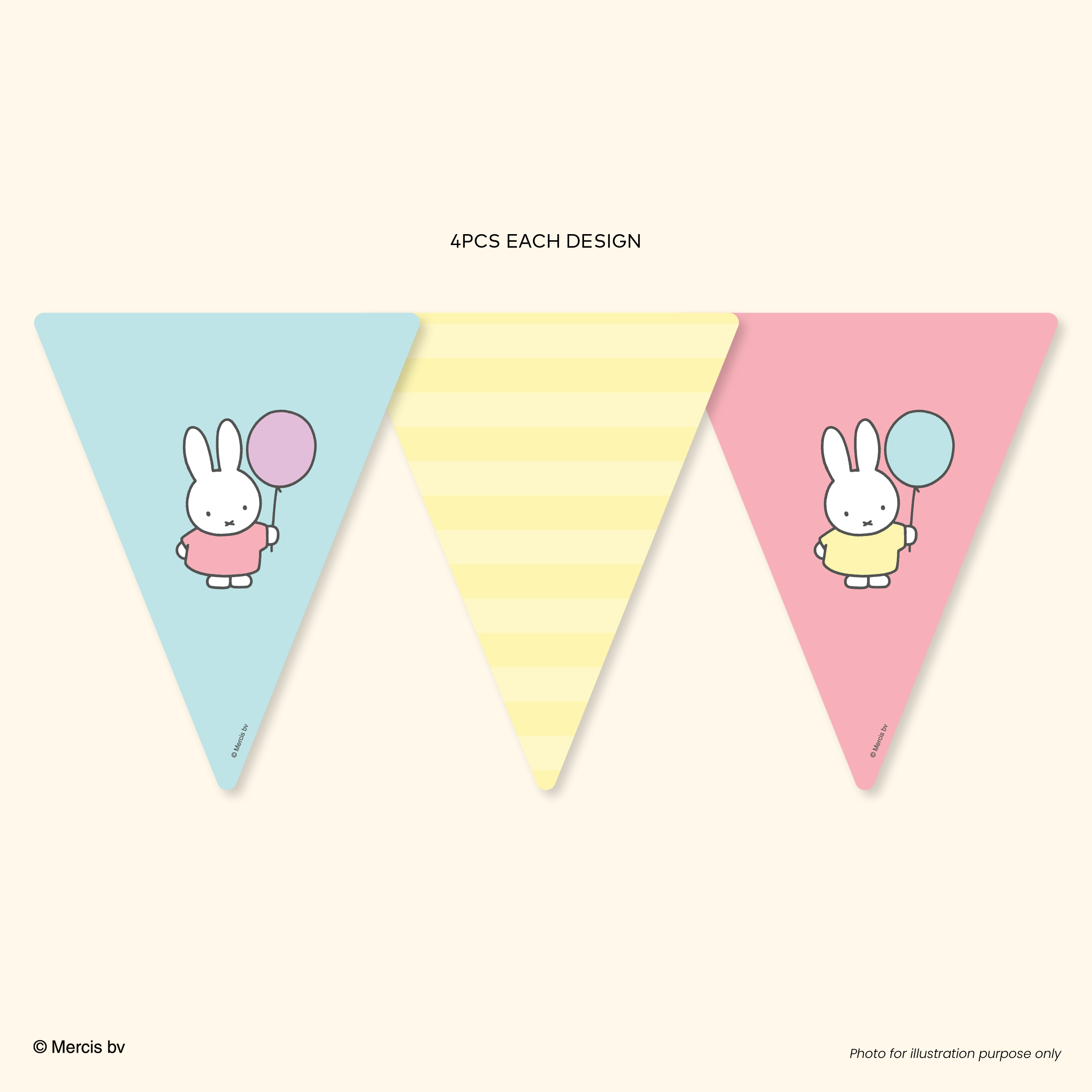 MIFFY x 70th Party Garland Balloon