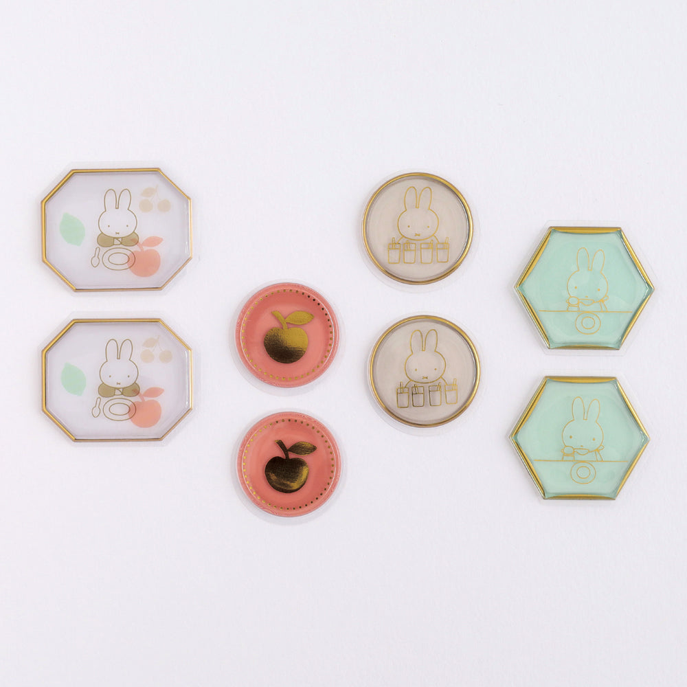 MIFFY x greenflash Flake Sticker Fruits