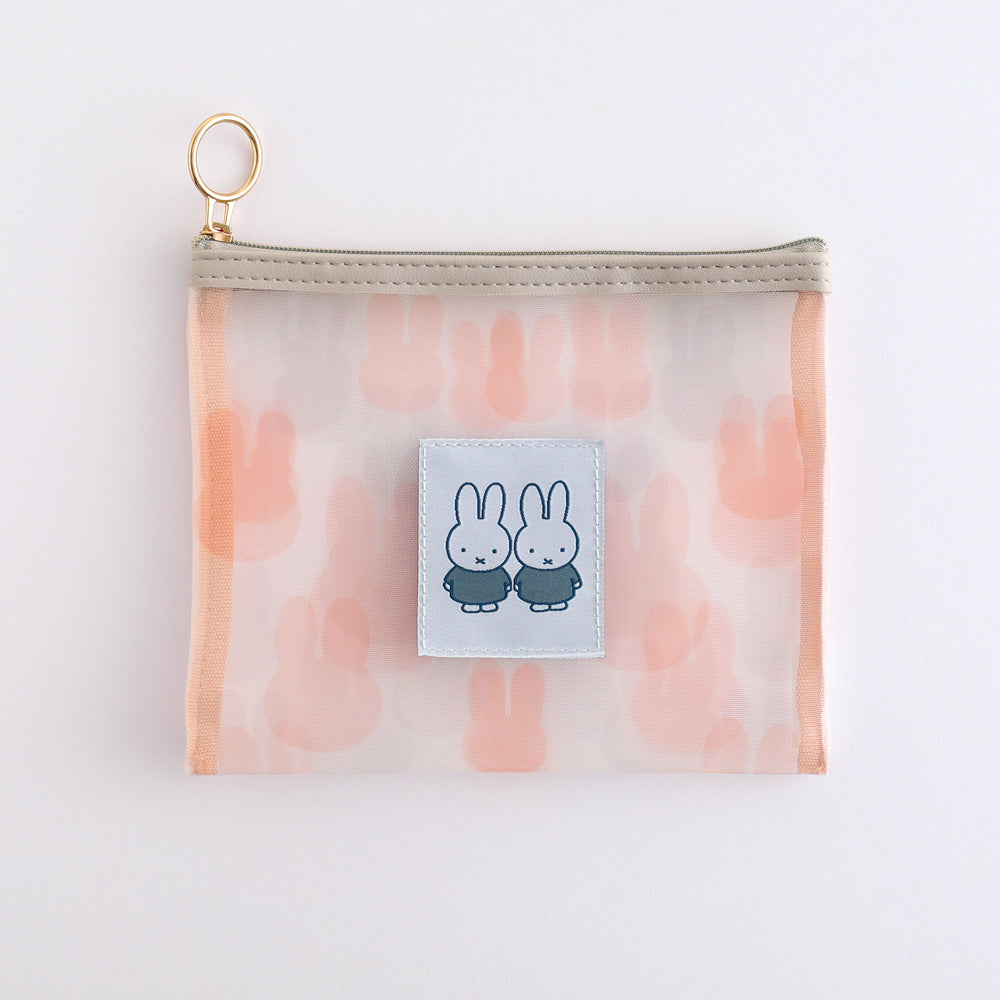 MIFFY x greenflash Mesh Cosmetic Pouch Friend