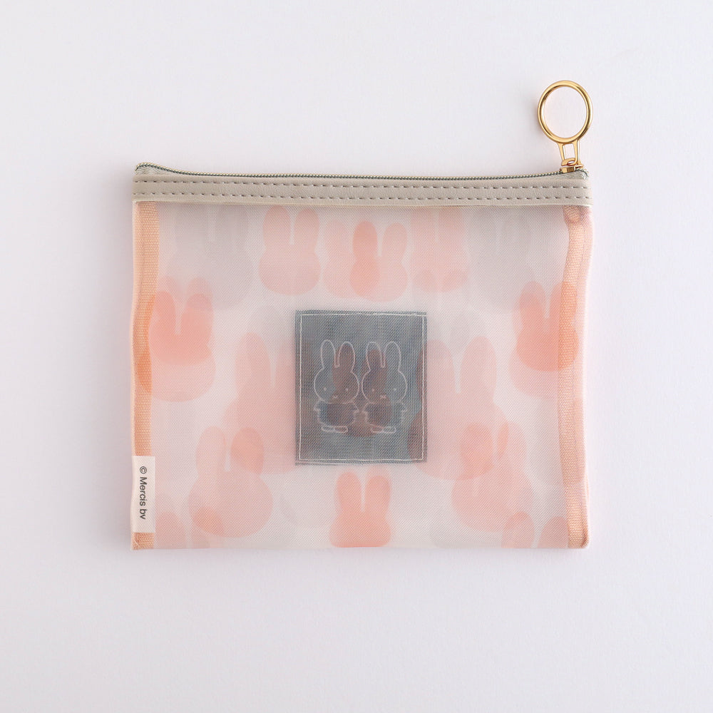 MIFFY x greenflash Mesh Cosmetic Pouch Friend