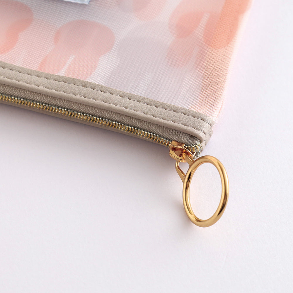 MIFFY x greenflash Mesh Cosmetic Pouch Friend