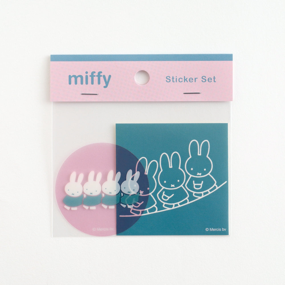 MIFFY x greenflash Sticker Set Fun