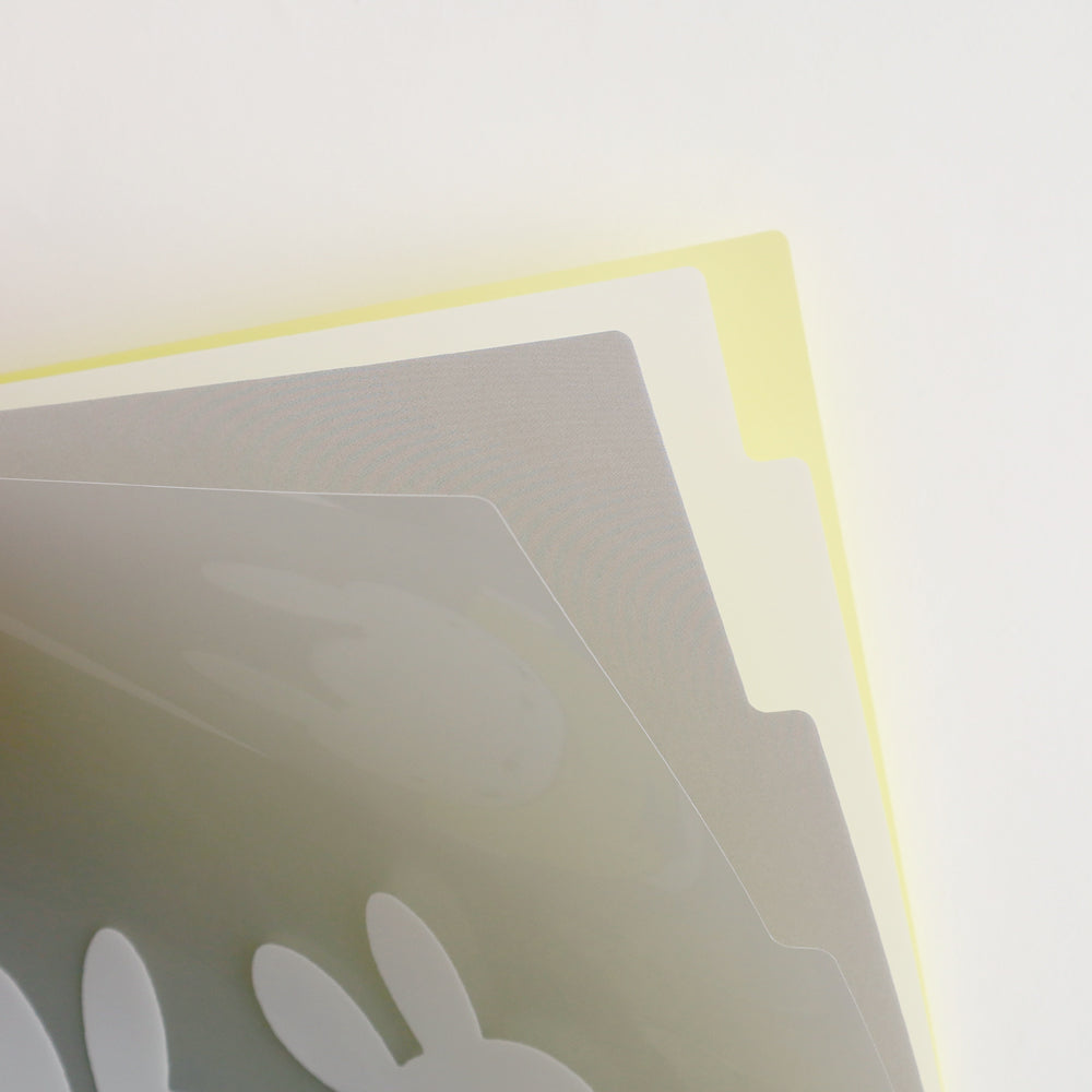 MIFFY x greenflash Pocket Clear File A4 Friend