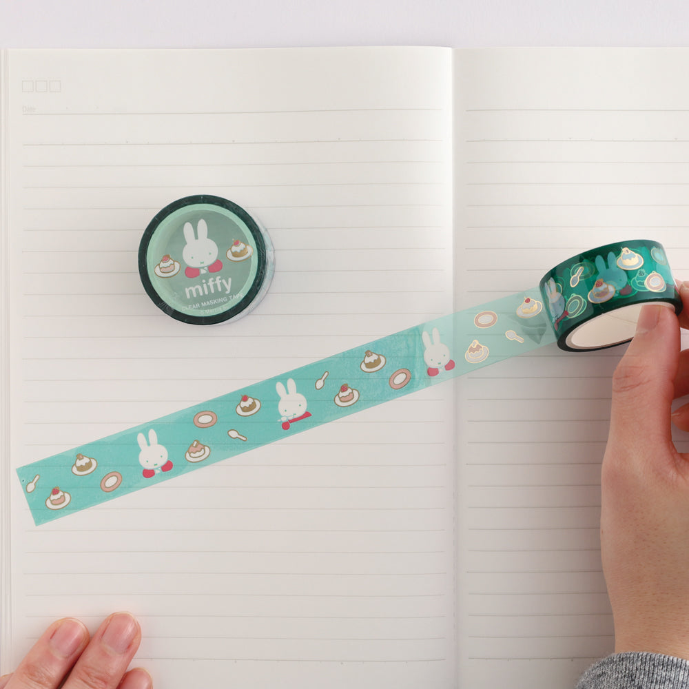 MIFFY x greenflash Clear Masking Tape 20mm Sweets