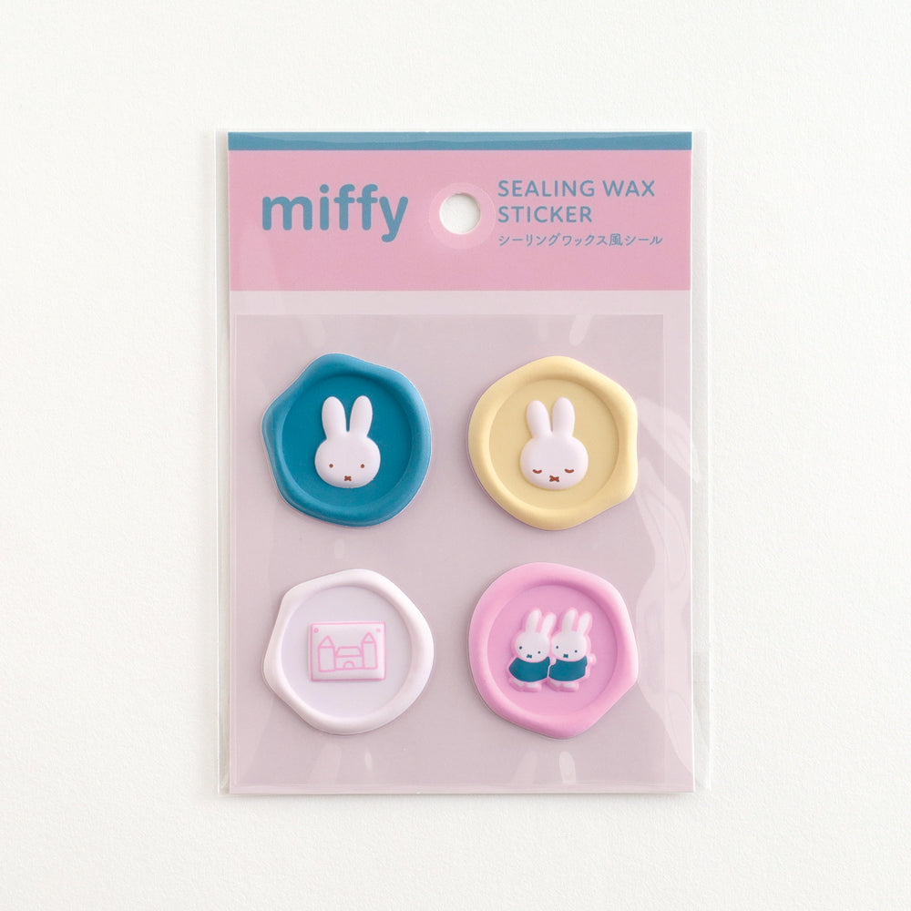 MIFFY x greenflash Sealing Wax Sticker Pink