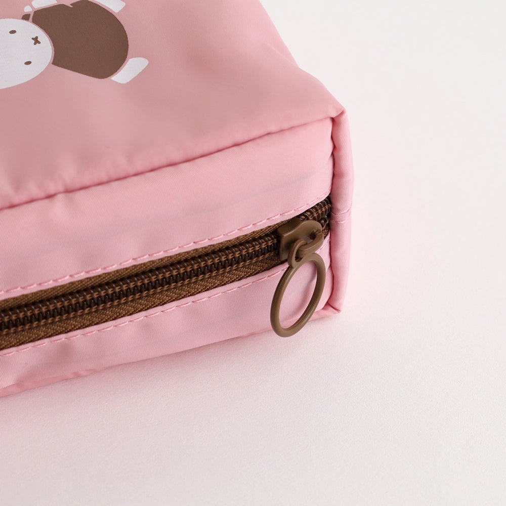 MIFFY x greenflash Square Pouch 13x13cm Fun