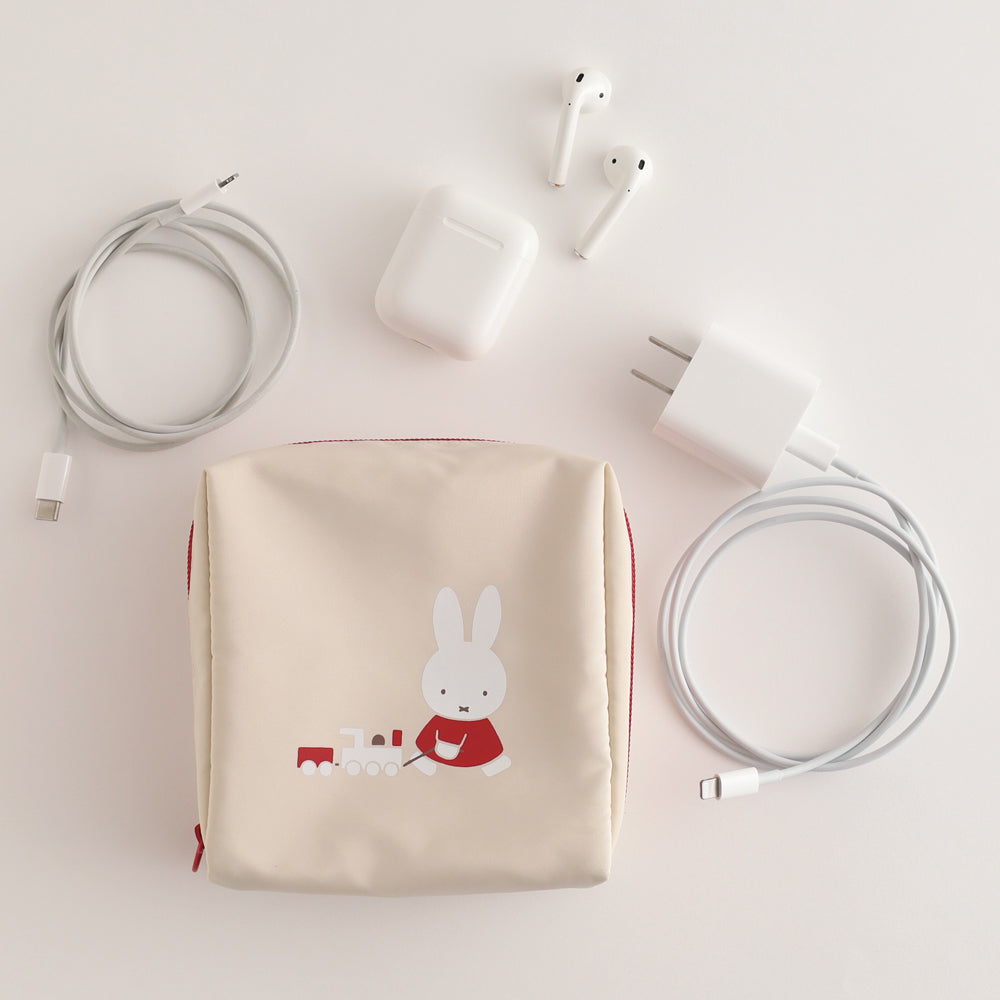 MIFFY x greenflash Square Pouch 13x13cm Toy