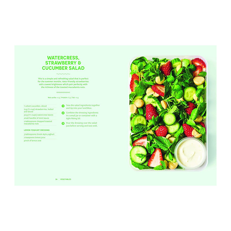 The 5-Minute Keto Salad Lunchbox: Happy, Healthy & Speedy Meals to Make in Minutes by Alexander Hart