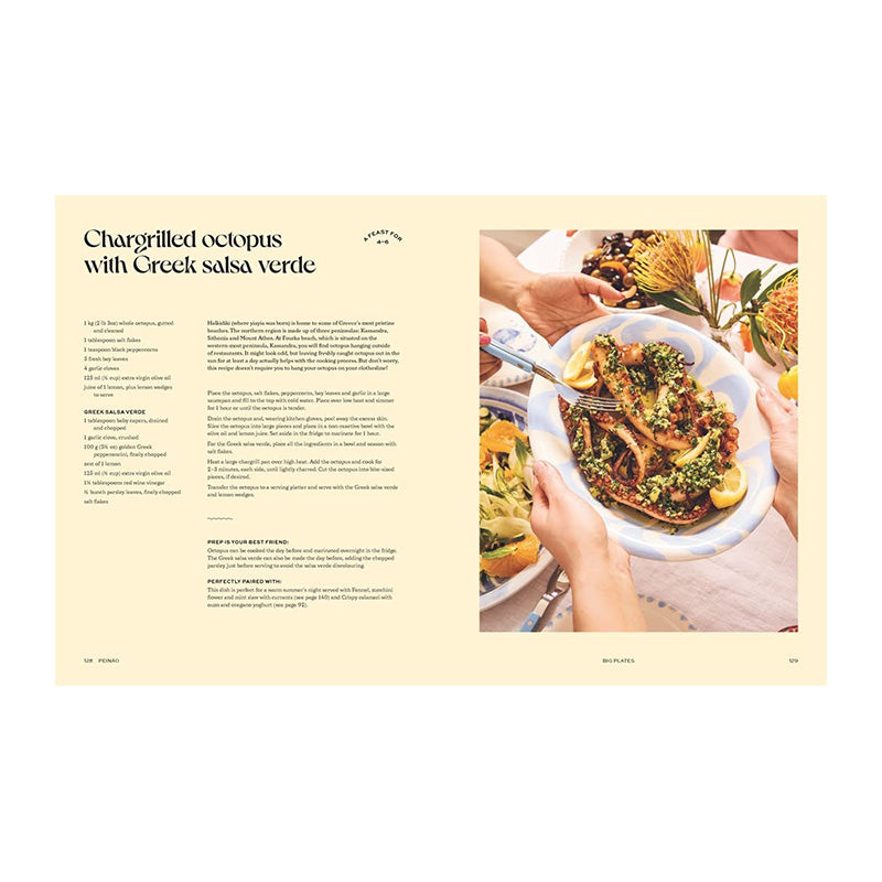 Peináo: A Greek Feast for All: Recipes To Feed Hungry Guests by Helena Moursellas