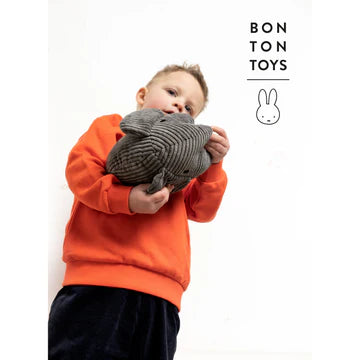 MIFFY ECO Elephant 23cm Corduroy Grey