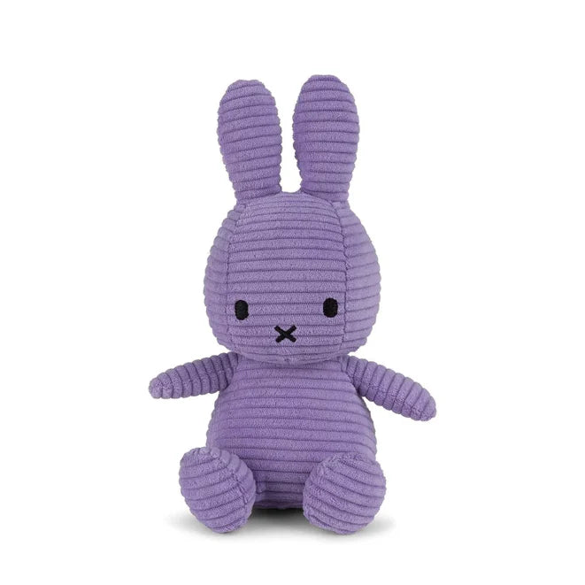 MIFFY ECO Sitting 23cm Limited Edition Corduroy Dark Purple