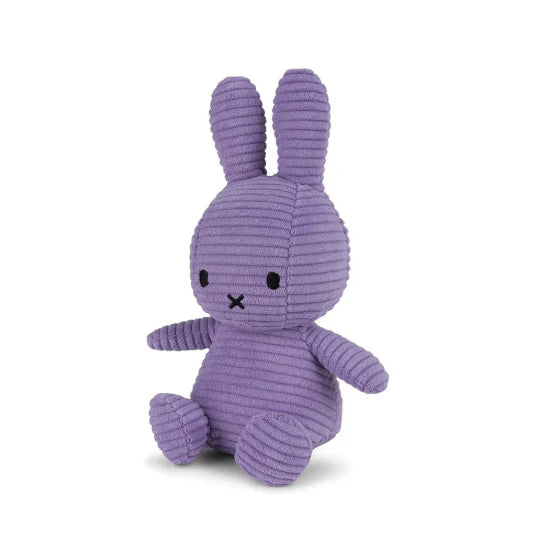 MIFFY ECO Sitting 23cm Limited Edition Corduroy Dark Purple