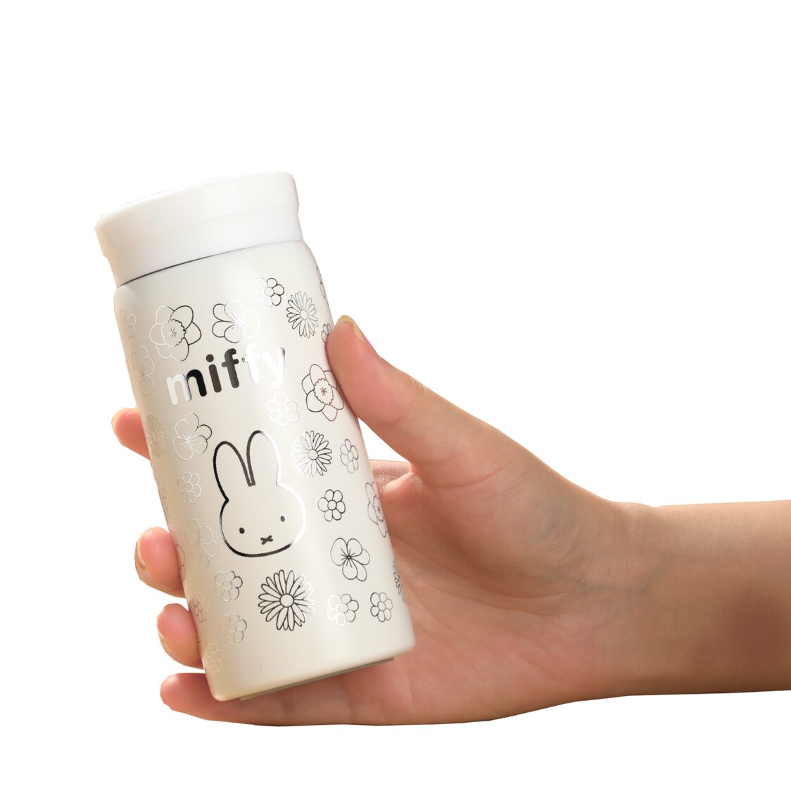 MIFFY x VIPO Vacuum Cup 200ml White Flower