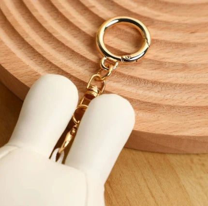 MIFFY x VIPO PU Keychain White