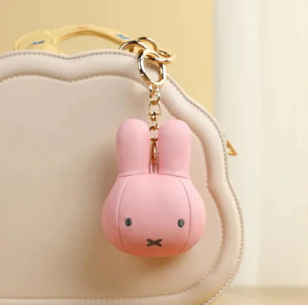 MIFFY x VIPO PU Keychain Pink