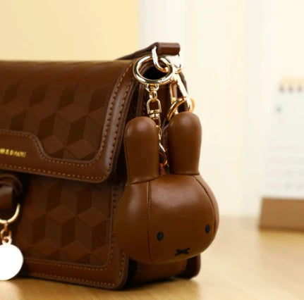MIFFY x VIPO PU Keychain Brown