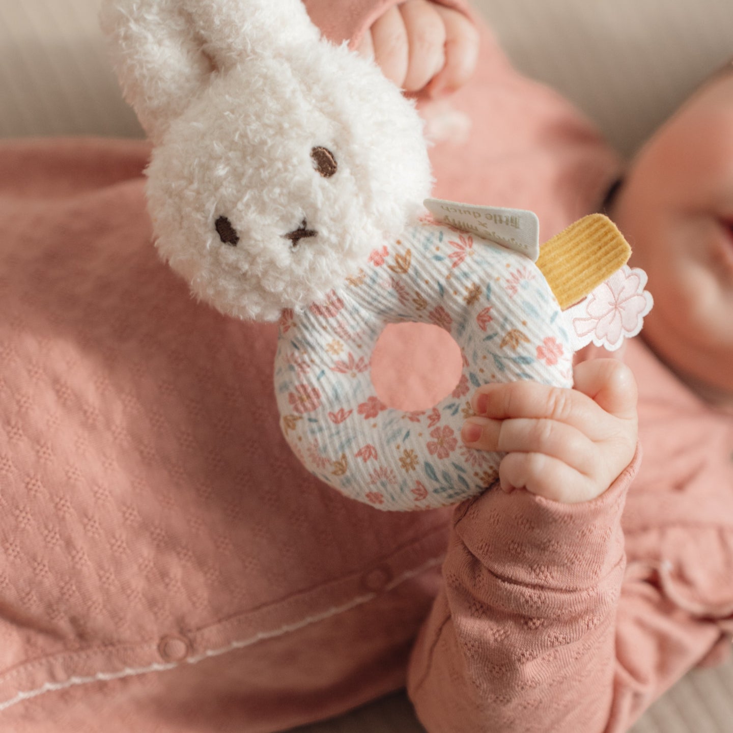 MIFFY x Little Dutch Lucky Blossom Rattle