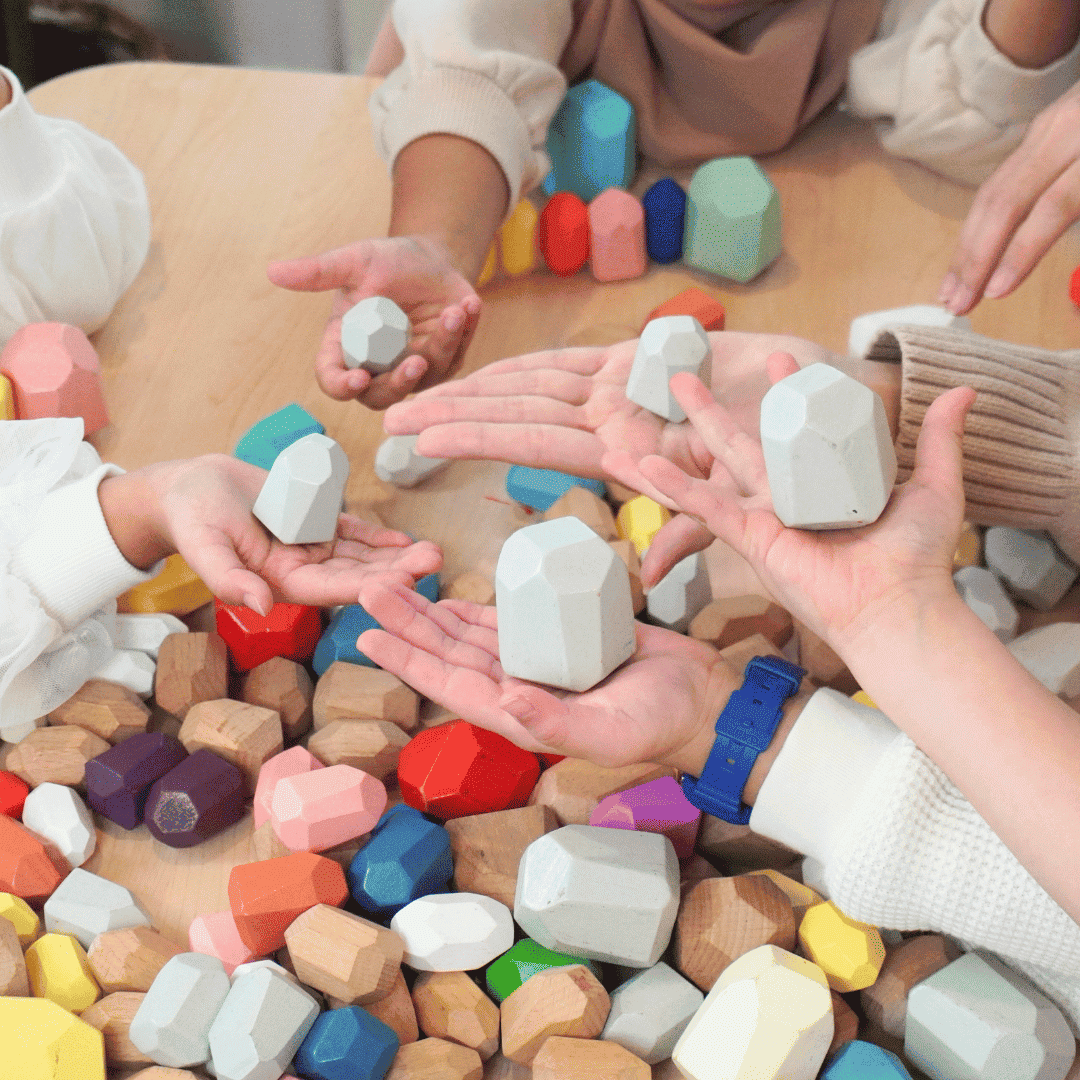 PURE DAYS Colourful Stacking Stones