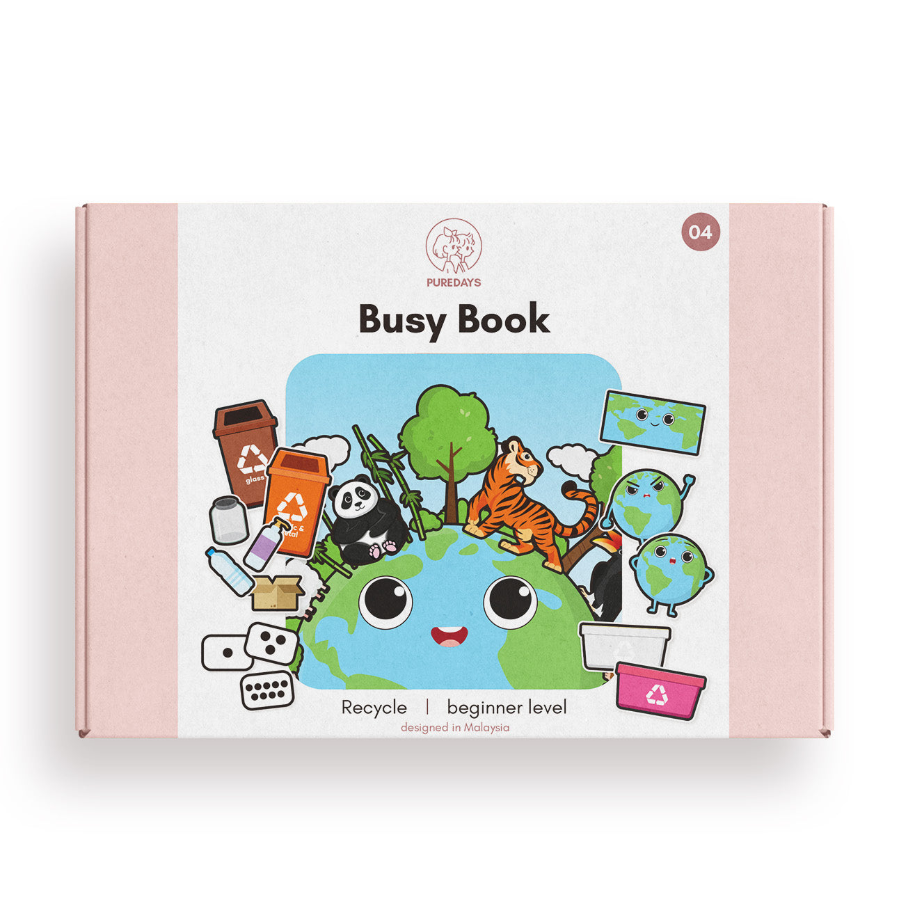 PURE DAYS Beginner Busy Book Book 4: Recycle
