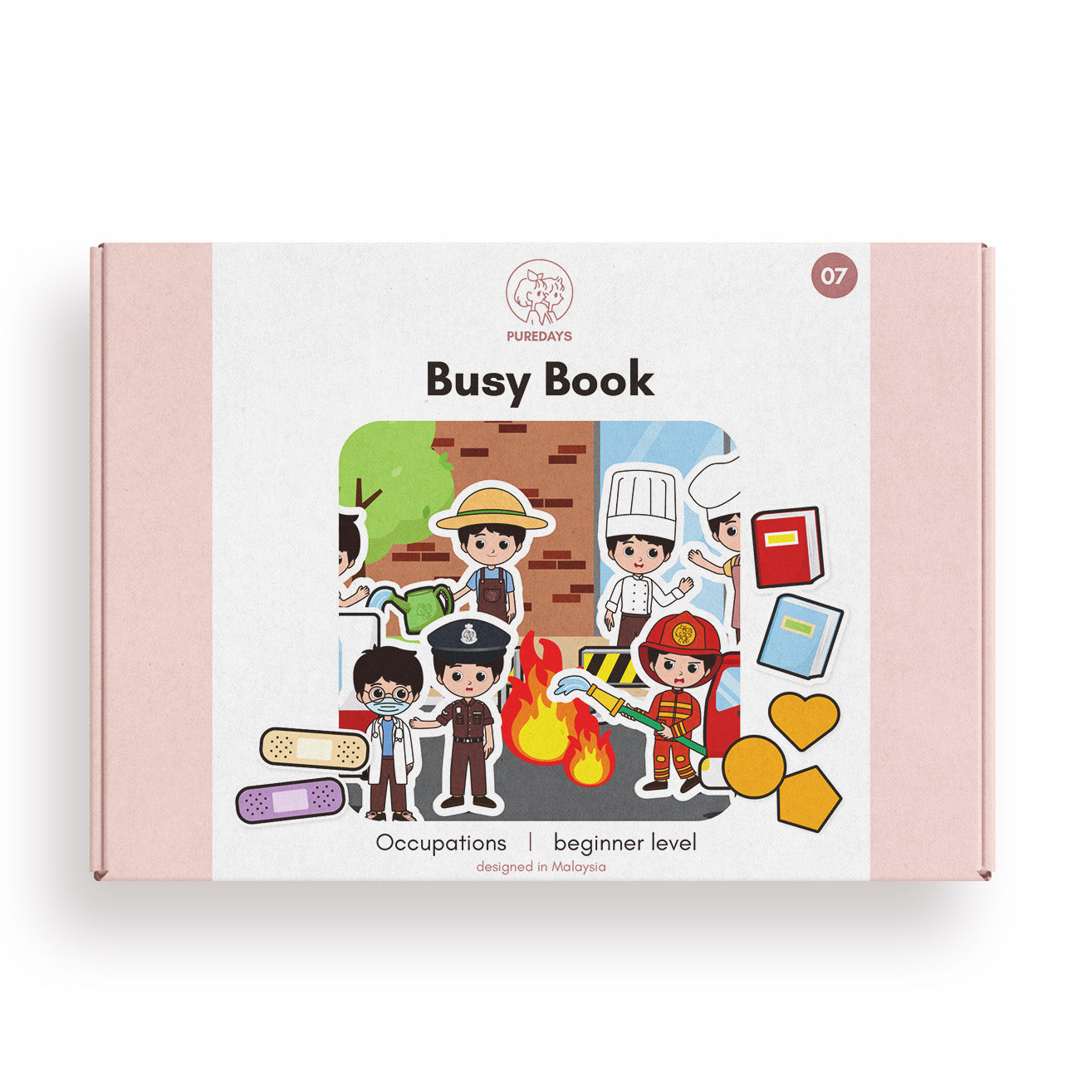 PURE DAYS Beginner Busy Book Book 7: Occupations