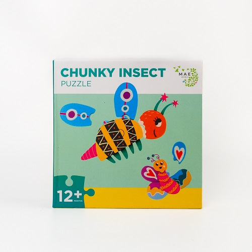 MAE Chunky Wooden Puzzle Insects