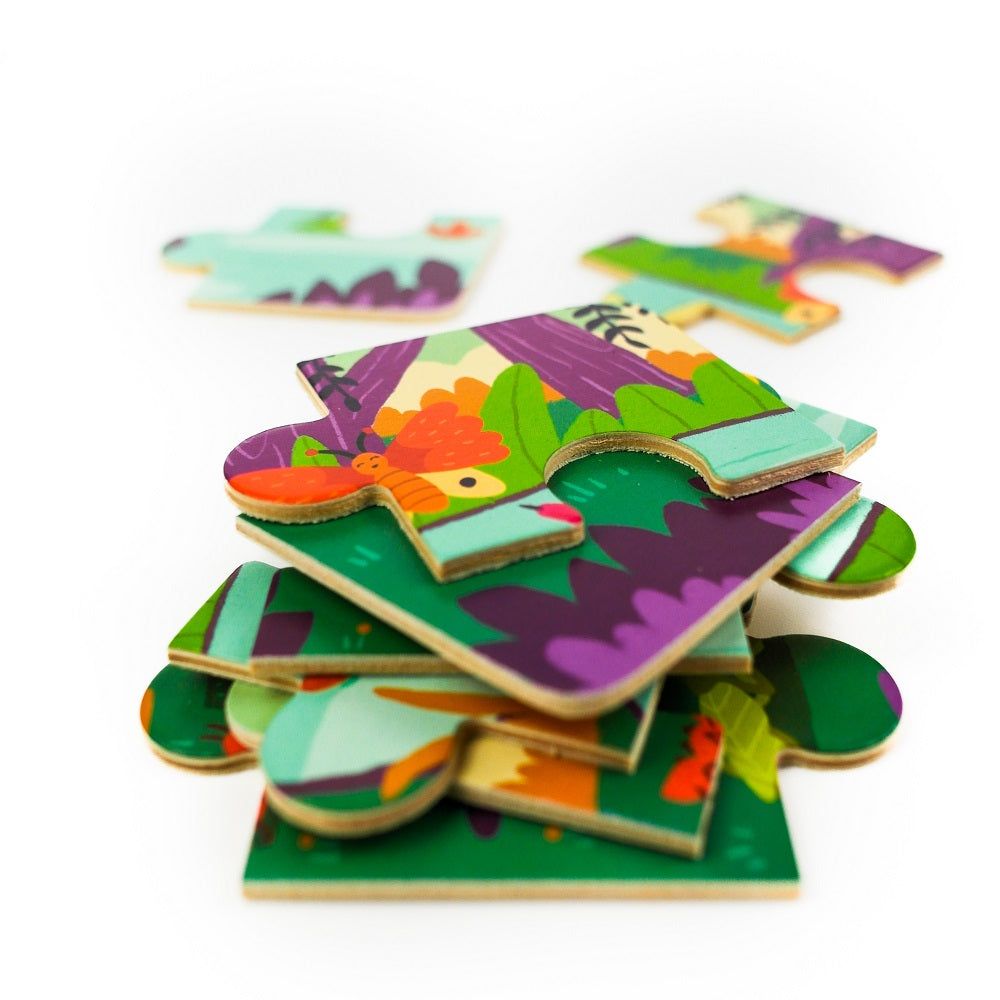 MAE Children Exploration Wooden Puzzle