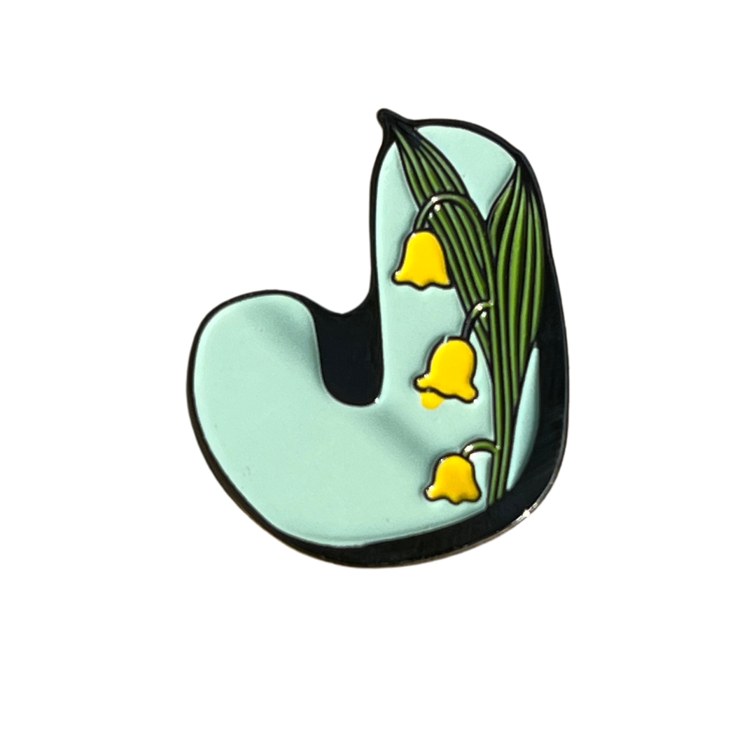 MAE Enamel Pin J
