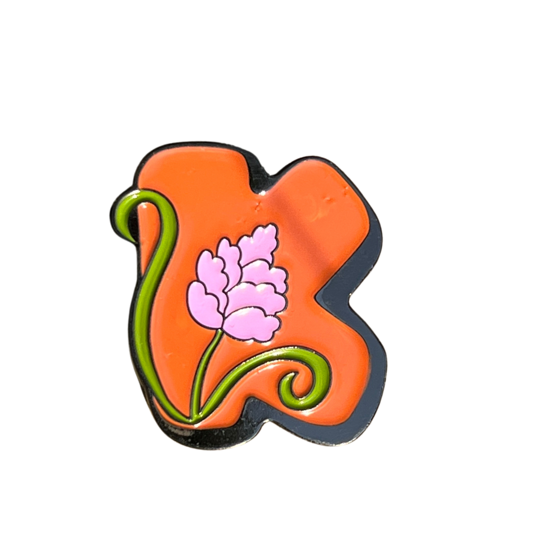 MAE Enamel Pin K