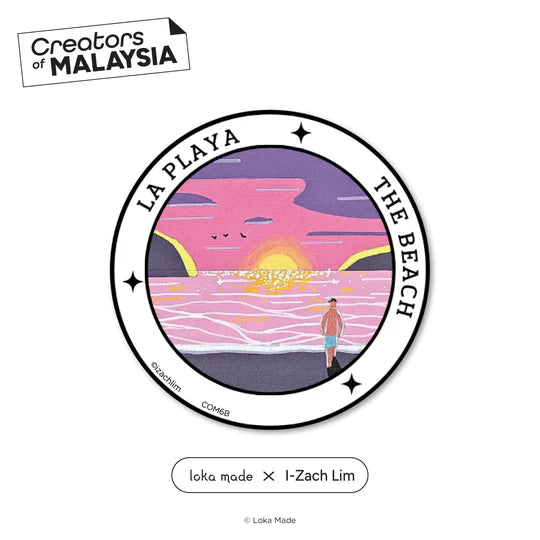 LOKAMADE Luggage Sticker : Creators of Malaysia I-Zach Lim / B