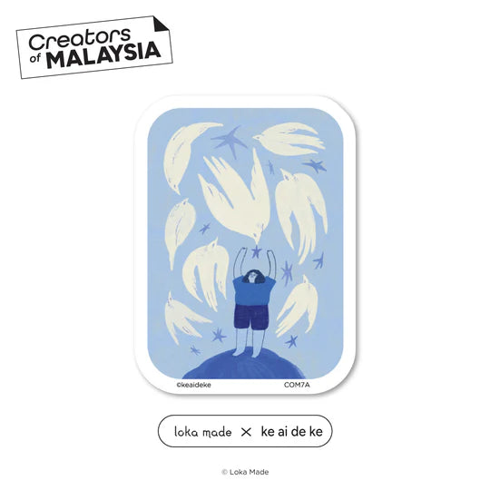 LOKAMADE Luggage Sticker : Creators of Malaysia ke ai de ke / A