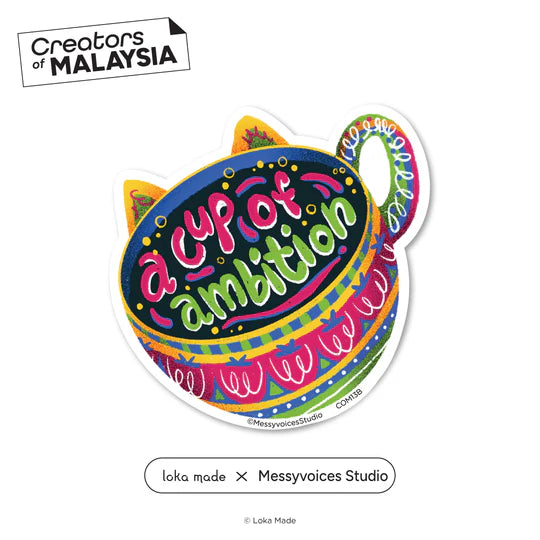LOKAMADE Luggage Sticker : Creators of Malaysia Messyvoices Studio / B