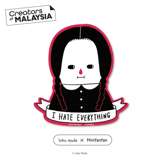 LOKAMADE Luggage Sticker : Creators of Malaysia Minifanfan / A