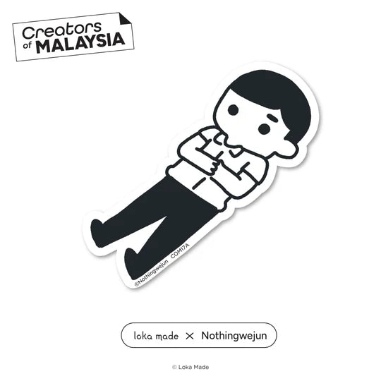 LOKAMADE Luggage Sticker : Creators of Malaysia Nothingwejun / A