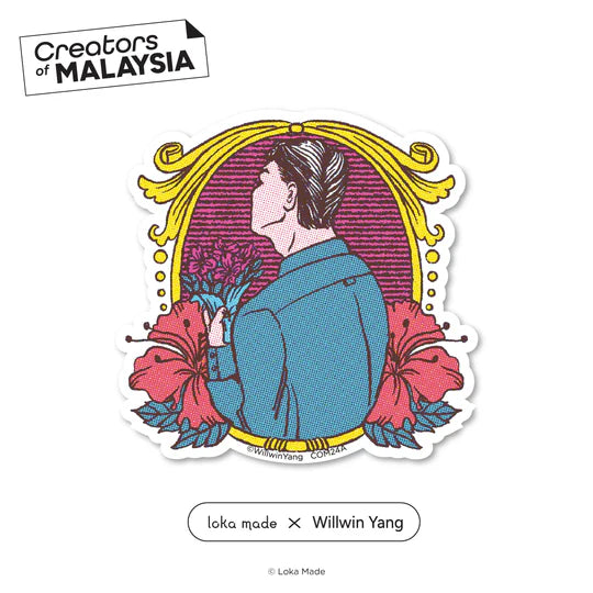 LOKAMADE Luggage Sticker : Creators of Malaysia Willwin Yang / A