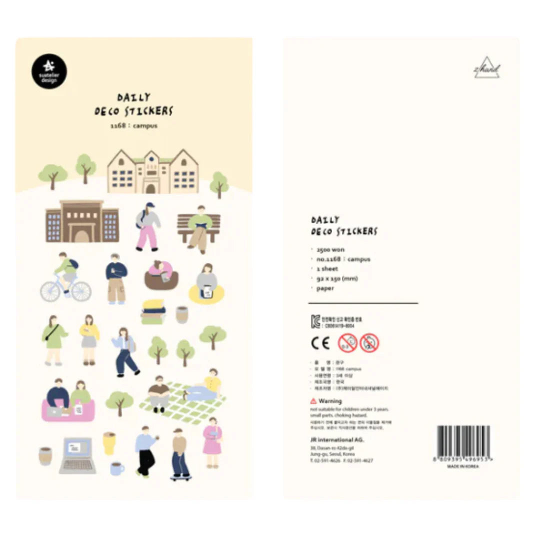 SUATELIER Sticker Campus